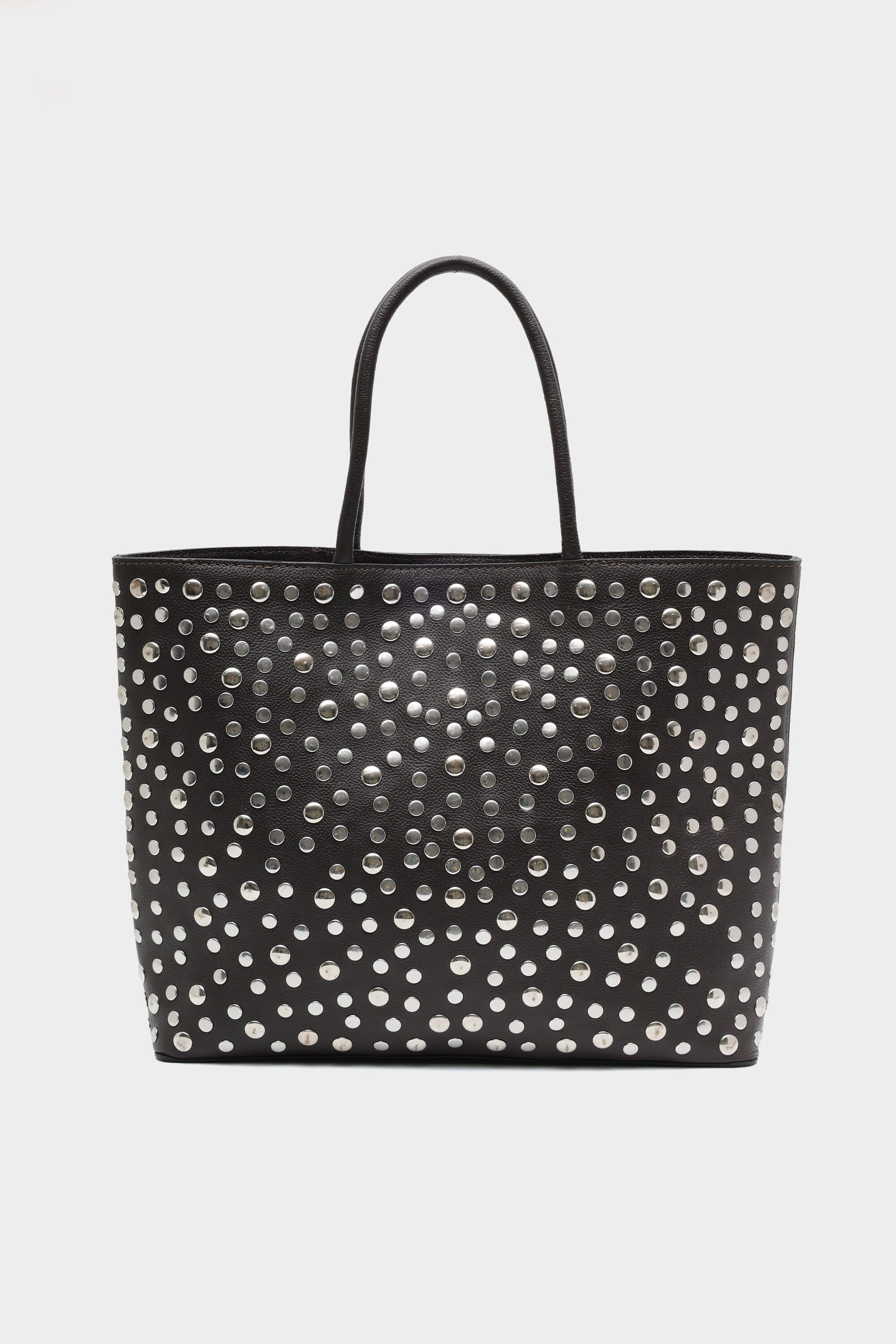 Icon Basic Tote in Brown Leather