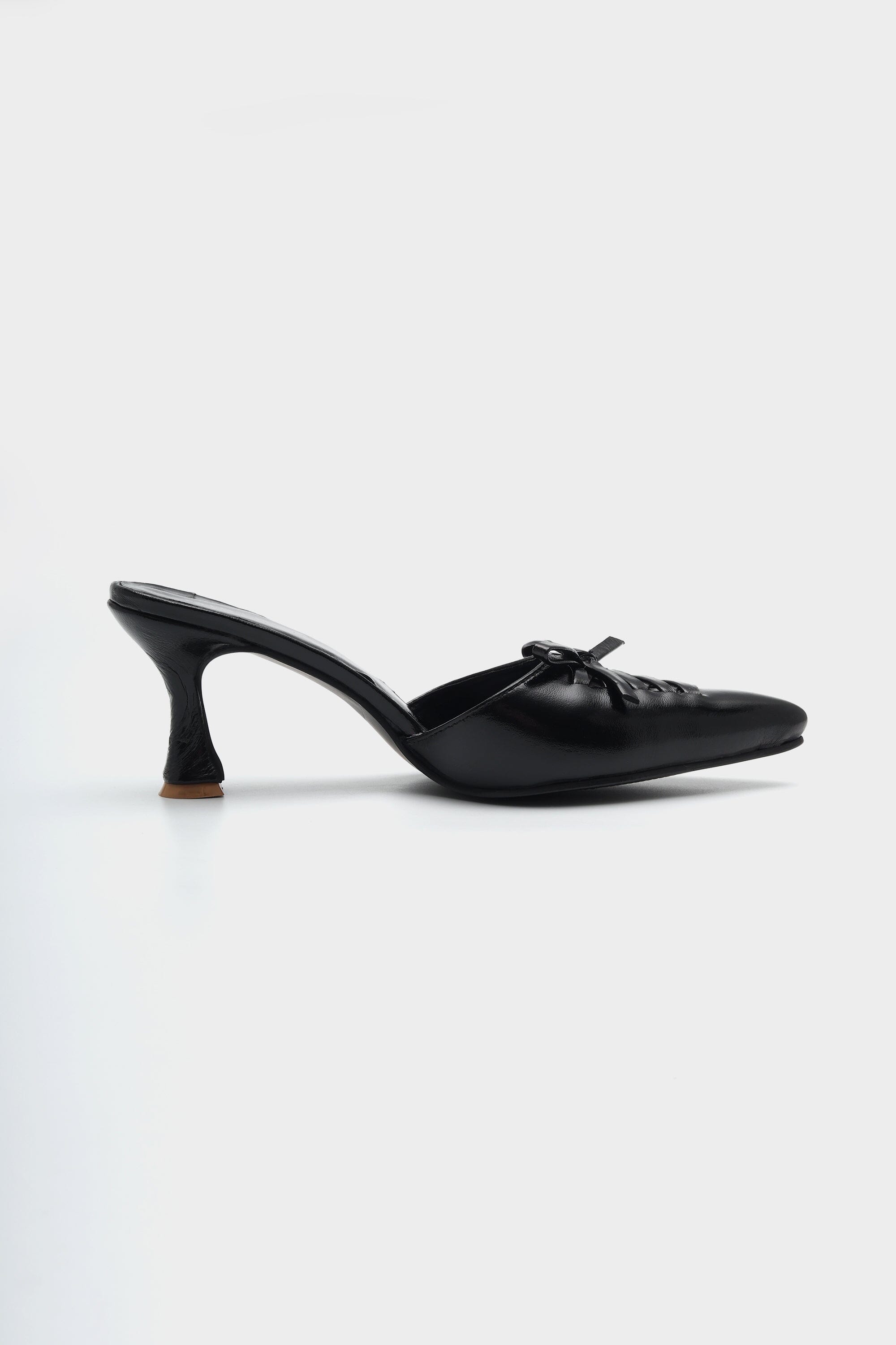 Tapered Heels In Onyx