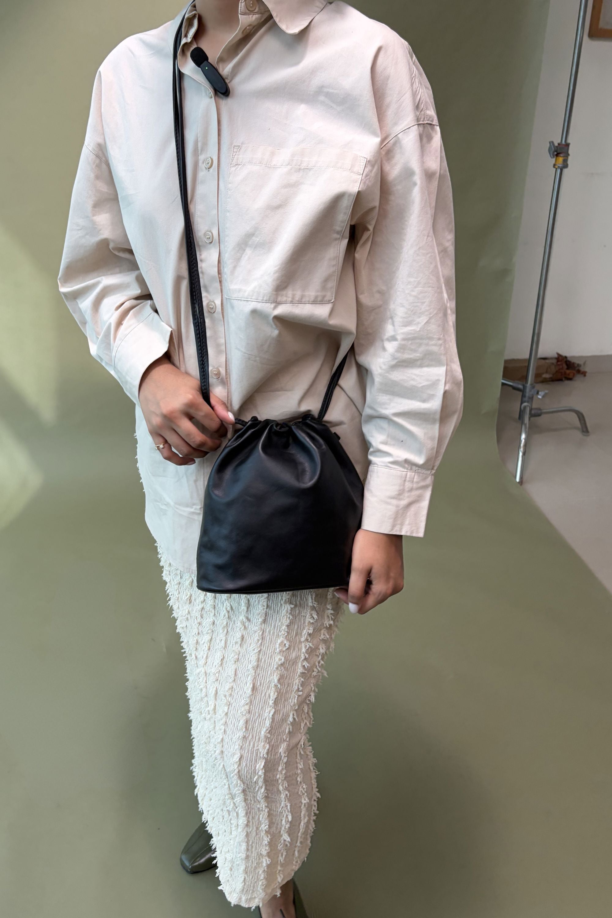 MILL Dumpling Bag in Black