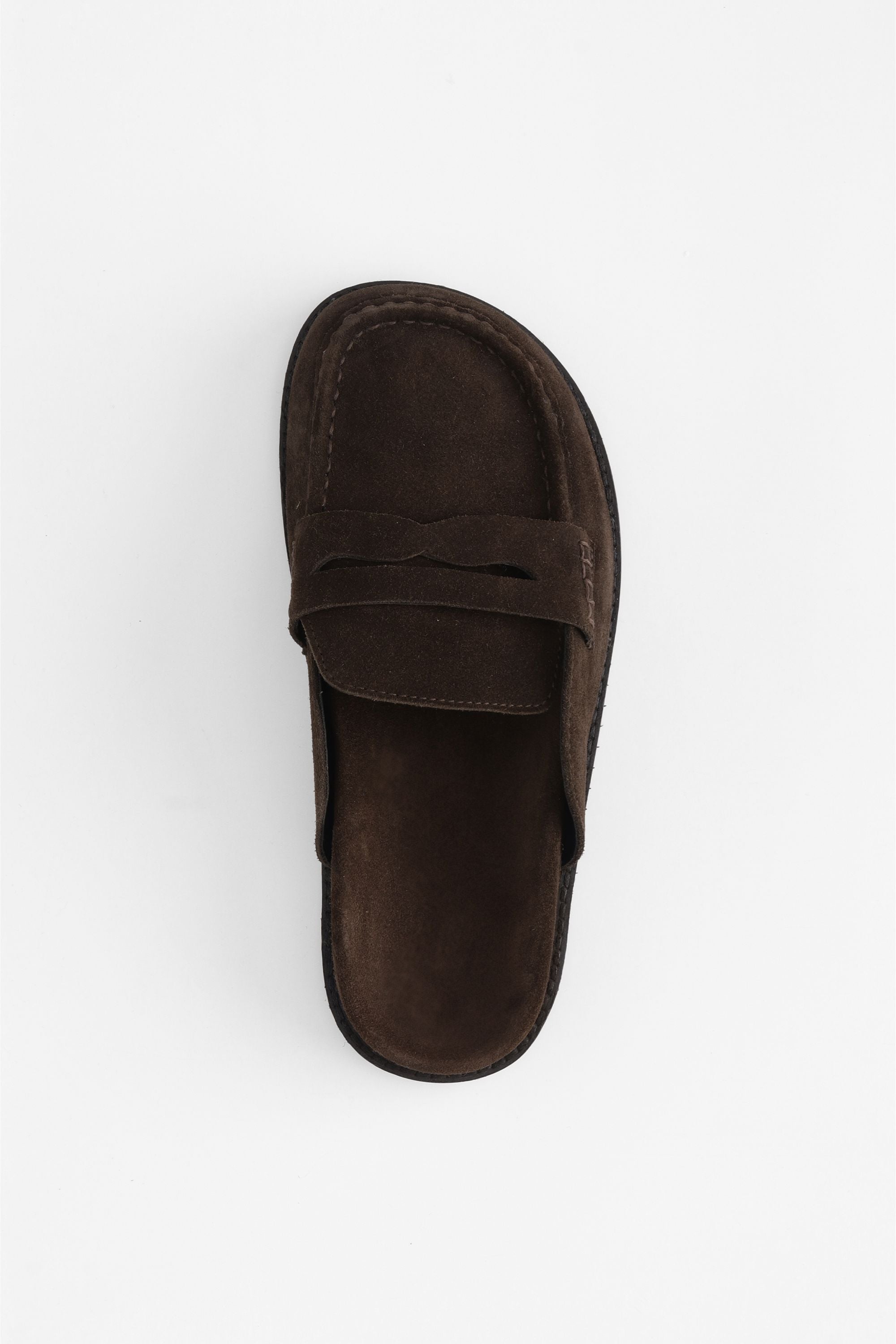 Suede Albas in Umber