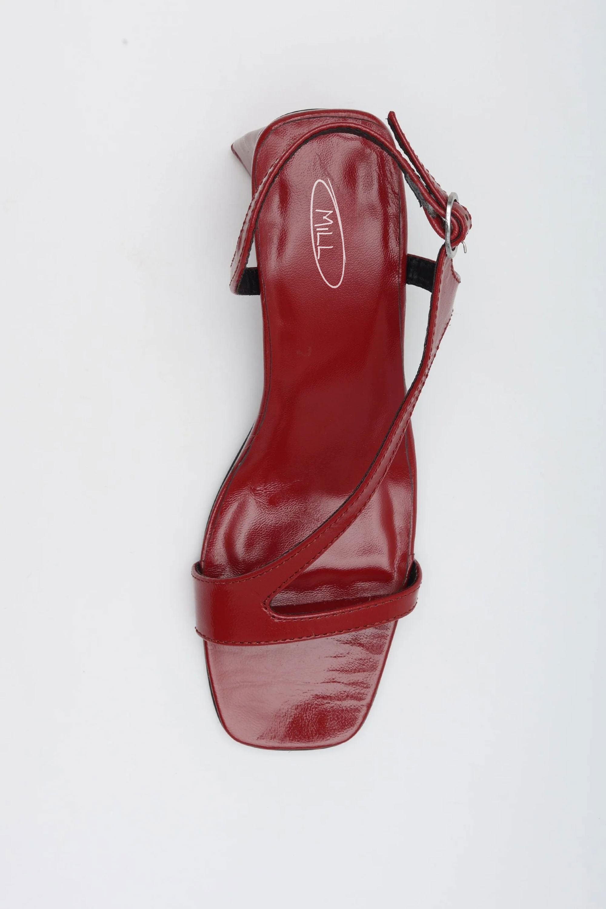 Valentina Heels in Crimson