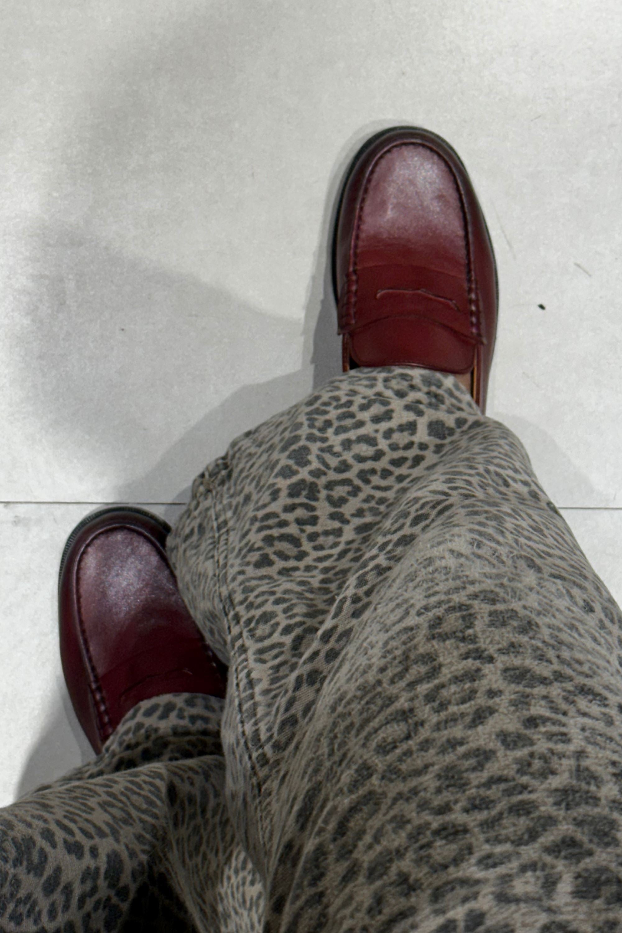 Classic Penny Cut Loafers in Bordeaux