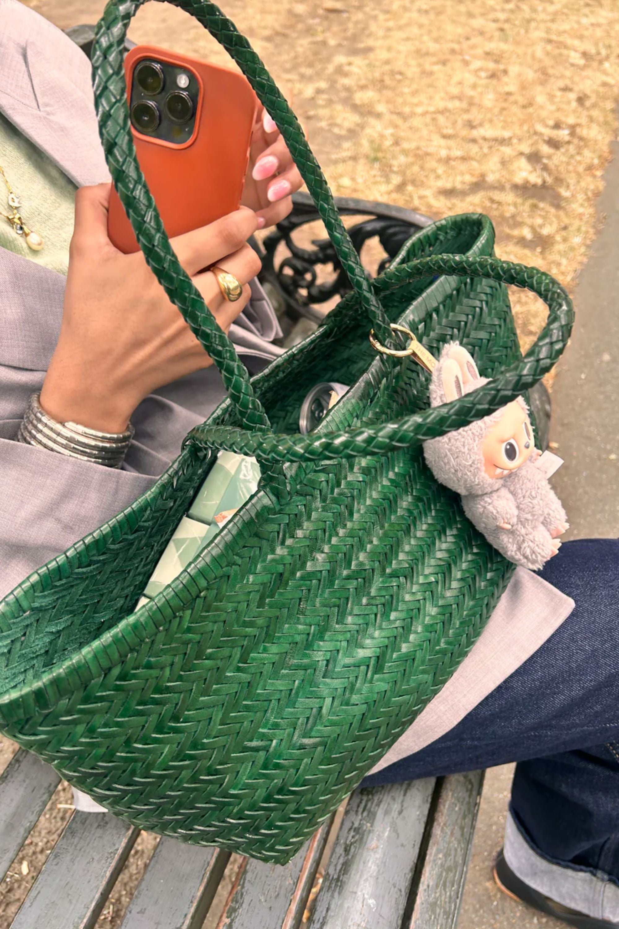 Juno Jade with Leather Tapering